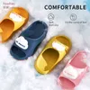 Utune Cute Pantofle dla chłopców Girls Summer Kids Beach Shoes Slides Baby Toddler Soft Indoor Dzieci Kapcie Łazienki Sandały 211119