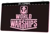 LD5662 World of Warships 3D Engraving LED Light Sign Wholesale Retail