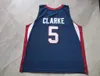 Chen37 rare Basketball Jersey Men Youth women Vintage Brewster Academy Terrence Clarke High School Phenoms Size S-5XL custom any name or number