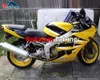 Dla Kawasaki Ninja ZX6R Yellow Fairing Set ZX-6R 98 99 1998 1999 ZX 6R ZX 6 R Części Motocyklowe
