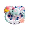 Pacifiers # Mommys Princess Sytle DDLG Vuxen Silikon Nippel Baby Pacifier Handmaking Pacifiers Rainbow för tjejpojke