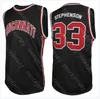 Jerseys Cincinnati Bearcats كرة السلة Jersey NCAA College Robertson Twyman Van Exel Martin Patterson Kilpatrick Stephenson Jeremiah Davenport Davi