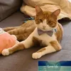 개 칼라 가변 통기성 귀여운 나비 소녀 넥타이 작은 중간 개를위한 종소리와 고양이 야외 애완 동물 목걸이 제품