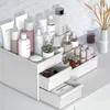 Storage Boxes & Bins Drawer Type Large Capacity Cosmetic Desktop Jewelry Box Organizer Nail Polish Makeup Container