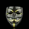 Masques de fête V pour Masque Vendetta Anonyme Guy Fawkes Fancy Dress Adulte Costume Accessoire Party Cosplay Masques Rre10385