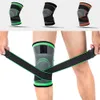 1PC MenWomen Sport Kneepad Druck Elastische Knie Pads Unterstützung Fitness Getriebe Für Laufende Basketball Volleyball Brace Beschützer