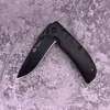 B42 Mini cuchillo plegable de bolsillo, hoja 440C, mango de acero para acampar al aire libre, caza, supervivencia, herramientas EDC