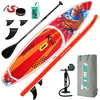 2 Set Funwater Padel Sörf Tahtası Stand Up Kürek Tahtası Paddleboard 320 350 Şişirilebilir Tabla Sörf Sporları Dropshipping Toptan CA AB İngiltere Depoları Sörf Tahtası Sörf