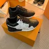 Designer Fashion Trainer Sneaker Intage Casual Shoes Virgils Alligator-Präglad Svart Grå Brun Vit Grön Kalv Läder Fransk Ablohs Mens Sko, MPEWX0003