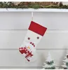 Christmas Woondecoratie Sok creatief ingericht Children's Gift Snack Bags Kerstboom Hang Leuke Cartoon Rendier Sneeuwman Santa Claus