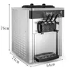 Kommerzielle Soft Serve Ice Cream Machine Vending Edelstahl Automatische Sundae -Macher 220 V 110 V