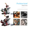 Complete Tattoo Gun Kit For Beginner Power Supply Inks Needles Guns Small Body Art Machine Set Permanent Makeup6951247