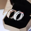 Women Band Rings diamond Crysta Ceramics Cassic Fashion Love Ring High quality 925s Jewelry Thickness 13 circle optional64997424062408