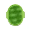 Dog Bath Brush Comb Silicone Pet SPA Shampoo Massage Brush Shower Hair Removal Comb For Pet Cleaning Grooming Tool DAP353