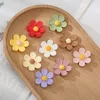 30PCS 16*16mm Mixed Color Flower Flatback Resin Components Cabochons Scrapbook Craft DIY Embellishments Phone Decor Headwear Accessories