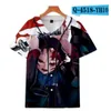 Niestandardowe koszulki baseballowe Przyciski Homme Koszulki 3D Drukarnia Koszula Streetwear Tees Koszulki Hip Hop Odzież Front and Back Drukuj 071