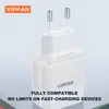 Dual USB Wall Charger 5V 2.4A Output Power Adapter With EU Plug For Samsung Huawei Smart Mobile phone