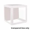 Party Decoration Transparent Balloons Boxes With Letters For Boy Girl ONE Baby Shower Bride To Be Wedding Birthday Backdrop