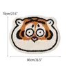 Halılar Karikatür Tiger Halı Sıkıcı Başucu Halı Emici Banyo Mat Hayvanlar Çocuklar İçin Halılar Odası Dekoru Sevimli Furry3517763