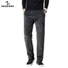 Shan Bao Corduroy Comfortabele Katoen Heren Straight Casual Broek Herfst Winter Merk Kleding Klassieke Borduurwerk Broek 210715