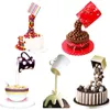 Creative Food Grade Plastikowe Ciasto Stojak Cake Struktura Wsparcie Praktyczny Kremówka Ciasto Czekoladowe Dekoracja Mold DIY Narzędzia do pieczenia 211110