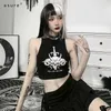 TRAF CRUST TANK TOPS VOOR MEISJES CORSET TOP Y2K Dames Gothic Kleding Vintage Esthetische Sexy Borst Bindmiddel BH SY21044AH 210712