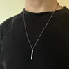 Naszyjniki wisiorek Moda męska Naszyjnik Got, Star ze stali nierdzewnej Yin Yang dla kobiet Mężczyźni KPOP Choker Neck Łańcuch Grunge Biżuteria