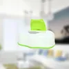 Caixas de tecido Guardanapo caixa de alta qualidade com capa Botão portátil de plástico -Up Baby Wipes Napkin Storage Solter para segurar 50