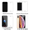 2.5D 9H 0.3mm Screen Protectors Tempered Glass for iPhone 15 14 13 12 11 mini Pro Max XR XS 6 7 8 Plus Cell Phone Protectors Film