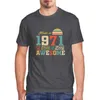 100 algodão 1971 Camisetas 50 anos de ser incrível 50º aniversário presentes para mulheres e homens engraçado unisex presentes camisa tops xs-3xl 210706