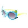 Kids Size Lovely Animal Sunglasses Cute Cat Design Big Frame Glasses With UV400 Lenses 6 Colors Wholesale