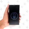 MOQ 100 PCS LOGO Kit de barbe personnalisé Peignes à cheveux Brosse Amazon dans une boîte cadeau noire avec impression pour les messieurs Styling