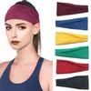 Sport-Haargürtel, Fitness, Schweiß, Stirnbänder, Fitnessstudio, Yoga, einfarbig, Make-up, elastisches Haarband für Damen und Herren, modisch, rot, schwarz, weiß