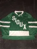 24S 1959 RETRO UND North Dakota Fighting Sioux Hockey Jersey Stickerei genäht Passen Sie Trikots mit beliebiger Nummer und Namen an