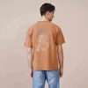 Simwood 2021 летние новые негабаритные футболки стиль мужчины 100% хлопок печатание винтажные топы плюс размер футболки бренда H1218