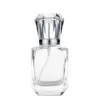 10 pcs/lot 30 ml bouteille de parfum en verre transparent vaporisateur épais cosmétique s emballage de parfum vide