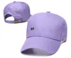 Högkvalitativ gata cap mode baseball hatt herrar kvinnor designer sport kepsar 10 färger casquette justerbar passform hattar
