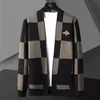 남자 스웨터 새로운 고급 GGITY 브랜드 브랜드 디자이너 니트 카디건 스웨터 브랜드 패션 코트