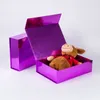 High Quality Thick Paperboard Folding Rigid Box Gift Wrap Magnetic Closure Packaging for Clothing Cosmetic2216