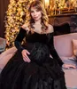 Damenkleid mit V-Ausschnitt Herbst und Winter goldener Samtbeflockung schwangere Fotografie 1188