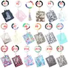 17 Colors Fashion PU Leather Bracelet Wallet Keychain Party Bangle Key Ring Holder Card Bag Silicone Beaded Wristlet Handbag Women Wrist Car Rings with Tassel