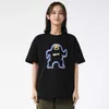 Verão Camisetas Homens Mulheres Hip Hop Manga Curta Dança Engraçada Impresso Algodão Streetwear Tops Tee Camisetas 210601