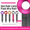 Hem Professinal hårtork Kraftfull hårtork Konstant Anion Electric Quick Dry Chracher Negative Ion Hair Blow Dryer Brush8375169