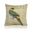 2022 Nova Arte Dupla Sides Impressão Decorativa Almofada Criativa Casa Almofada Com Linen Algodão Throw Pillow Case 17.7x17.7inch