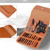 Kits d'art nail 16pcs Cutter Cutter Pédicure Ciseaux Set en acier inoxydable Eagle Hook Portable Manucure Clipper Tool4839382