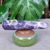 Natural Dream Amethyst Massage Stick Crystal Pipe Breasy Smoking Trade Products Directe verkoop van Donghai Factory