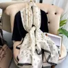 Ccity Scarf jedwabne szaliki luksusowy letni druk kwiatowy szalik plażowy paszmina dla kobiet projektanci marki Kobiety przeciwsłoneczne cienki gaza szalik długi szal 180*90 cm