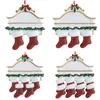 Hartstrumpor Juldekoration Tillbehör DIY Konst och hantverk Familj socka 2 till 8 personer Pendants Tree Decorations Ornaments 4 95YJ H1