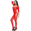 Sexy Lingerie Kostuums Nachthemd Hot Teddy Body Pak Elastische Mesh Elastische Erotische kleding Heet Kousen Dames Slang Seksondergoed