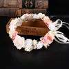 Boho Style fleur bandeaux pour femmes filles guirlande florale couronne diadèmes mariage couronne cheveux accessoires coiffes bijoux cadeaux